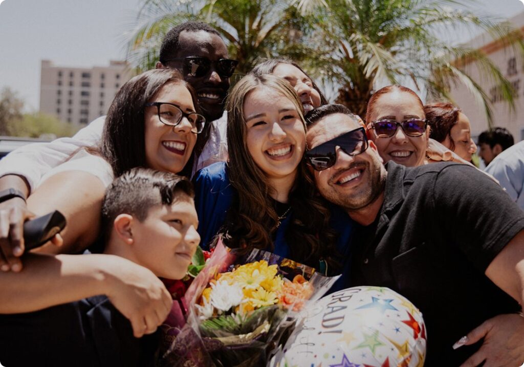 Group of people celebrating